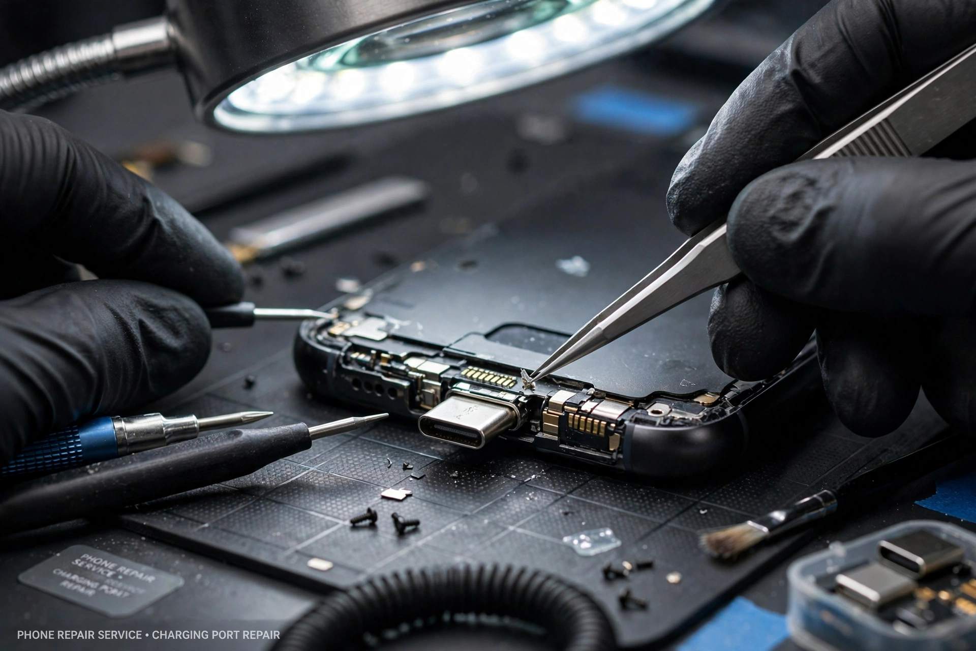 Charging port repair